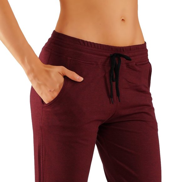 Warm Fleece Lined Cotton Sweatpants - Picture 1 of 8